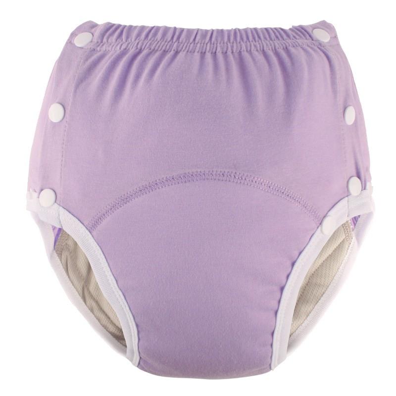 Reusable Cotton Incontinence Underwear Adults Washable Leak-Proof Soft Breathable Pant Style Diaper