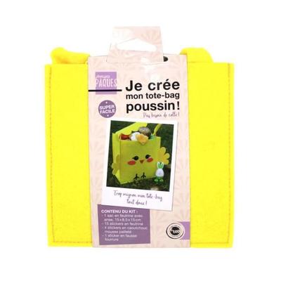 Tote Bag Kit - Chick - Yellow - Felt - Creative Activity - For Children
