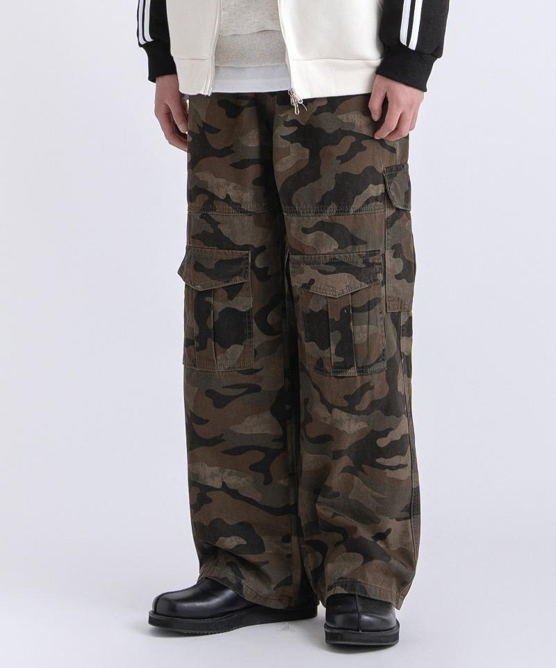 UNDEROFF Vintage Camouflage Cargo Pants