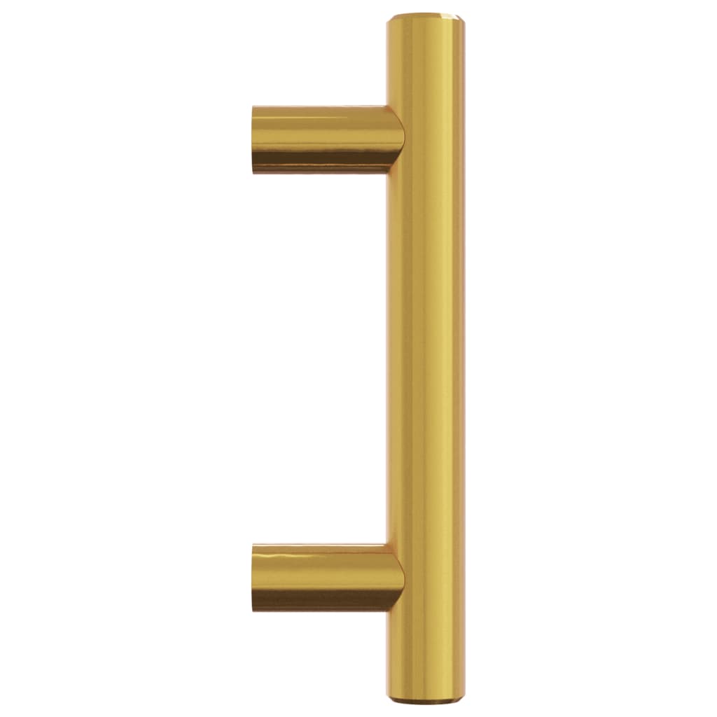 Furniture Handles 20 Pcs Gold 64 Mm Stainless Steel
