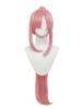Miccostumes Adult Anime Game Costume Cosplay Cute Wig with Long Hair and Natural Hairstyle for Cultural and Photo One Size Fits Pink Women's