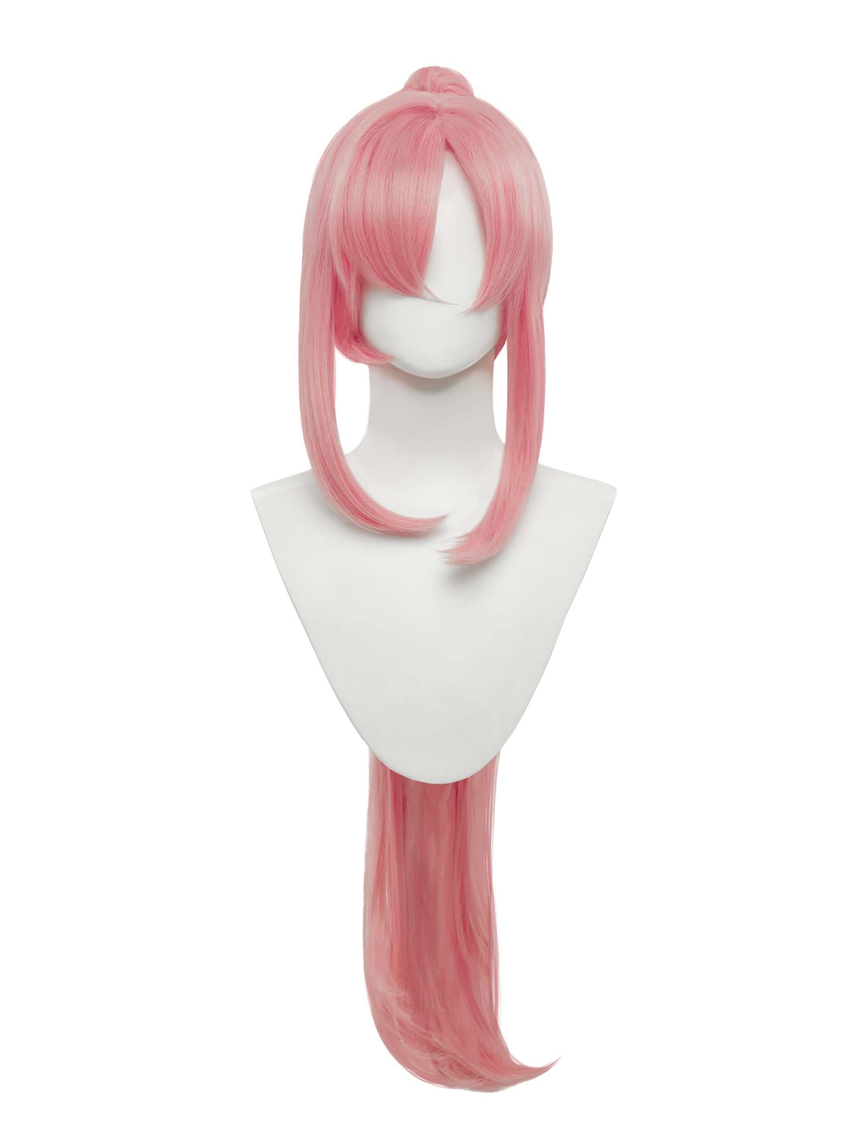 

Miccostumes Взрослый Аниме Игровой Костюм Косплей Милый Парик с Длинными Волосами и Естественной Прической для Культурных и Фото Мероприятий Единый Размер Розовый Женский