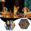 New Animal Resin Night Light LED Bedside Lamp Cute Nightstand Lamp For Living Room Bedroom Night Light Home Decoration Gift