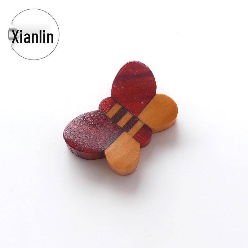 

Rosewood Butterfly Chopstick Rest - Wooden Holder for Cutlery