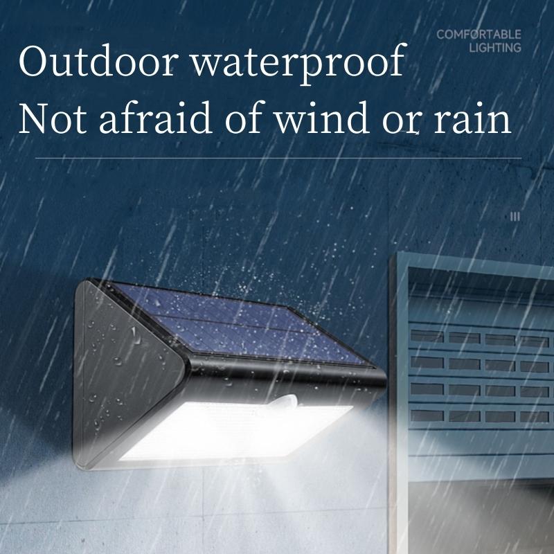 46 LED Outdoor Solar Lamp Waterproof Motion Sensor Wall Light Street Garden Porch Pathway Yard Emergency Lamp Sunlight Powered