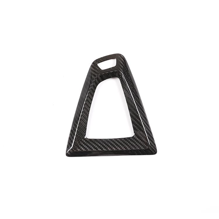For BMW M3 M4 F80 F82 2014-2019 Carbon Fiber Center Console Gear Shift Panel Decorative Frame Cover Car Interior Accessories