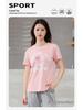 Spring-Summer Women's Casual Crew Neck Short Sleeve Solid Color Loose T-Shirt