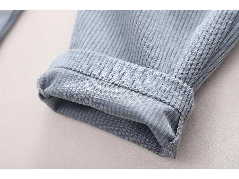 Boys' Korean Style Autumn Long-Sleeve Overall Set - 2 Piece Outfit for Kids.