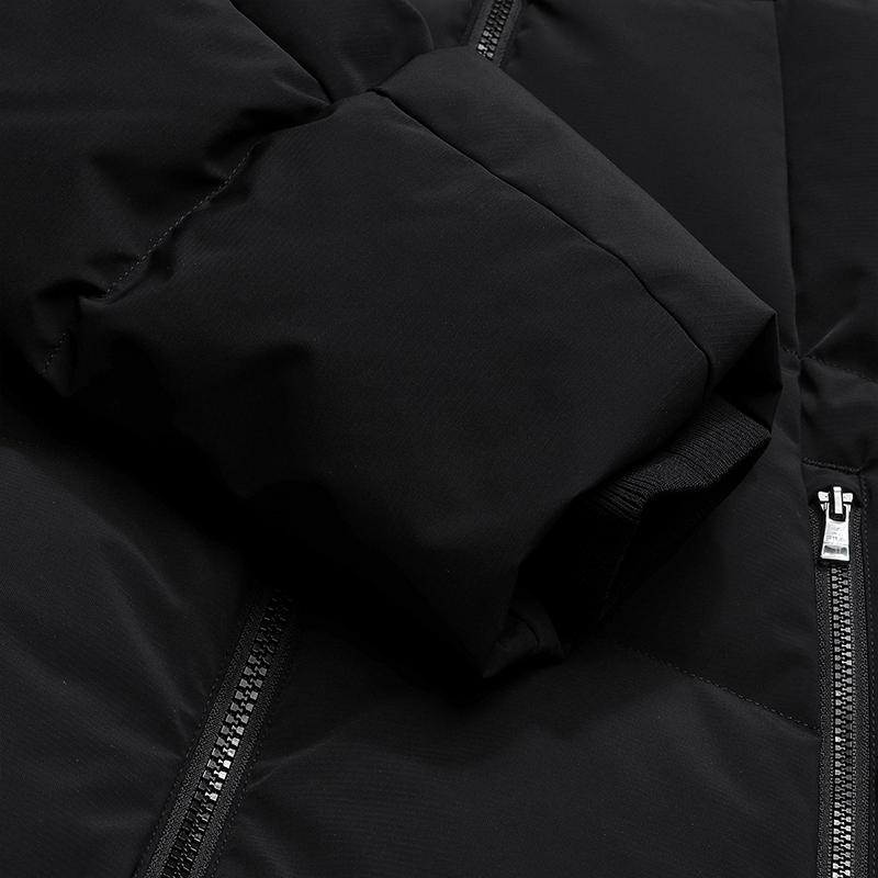 Fila White Casual Classic Warm Soft Stretch Hooded Down Jacket Women Jackets F11W543906FBK