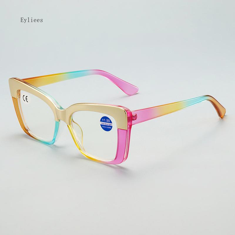 New Reading Glasses +1.0+2.0+3.0 Women Anti Blue Light Sports Eyeglasses Fashion Small Frame Presbyopia Hyperopia Eyewear