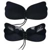 Butterfly Wing Push-Up Bra with Invisible Strapless Design and Nipple Covers