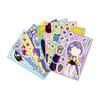 8PCS K-pop Demon Hunter Sticker Set, Cartoon Anime Make a Face DIY Decals for Laptop Notebook Helmet Luggage Stationery