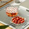 Useful Food Grade PET Vegetable Washing Basket Colander Fruit Kitchen Accessories