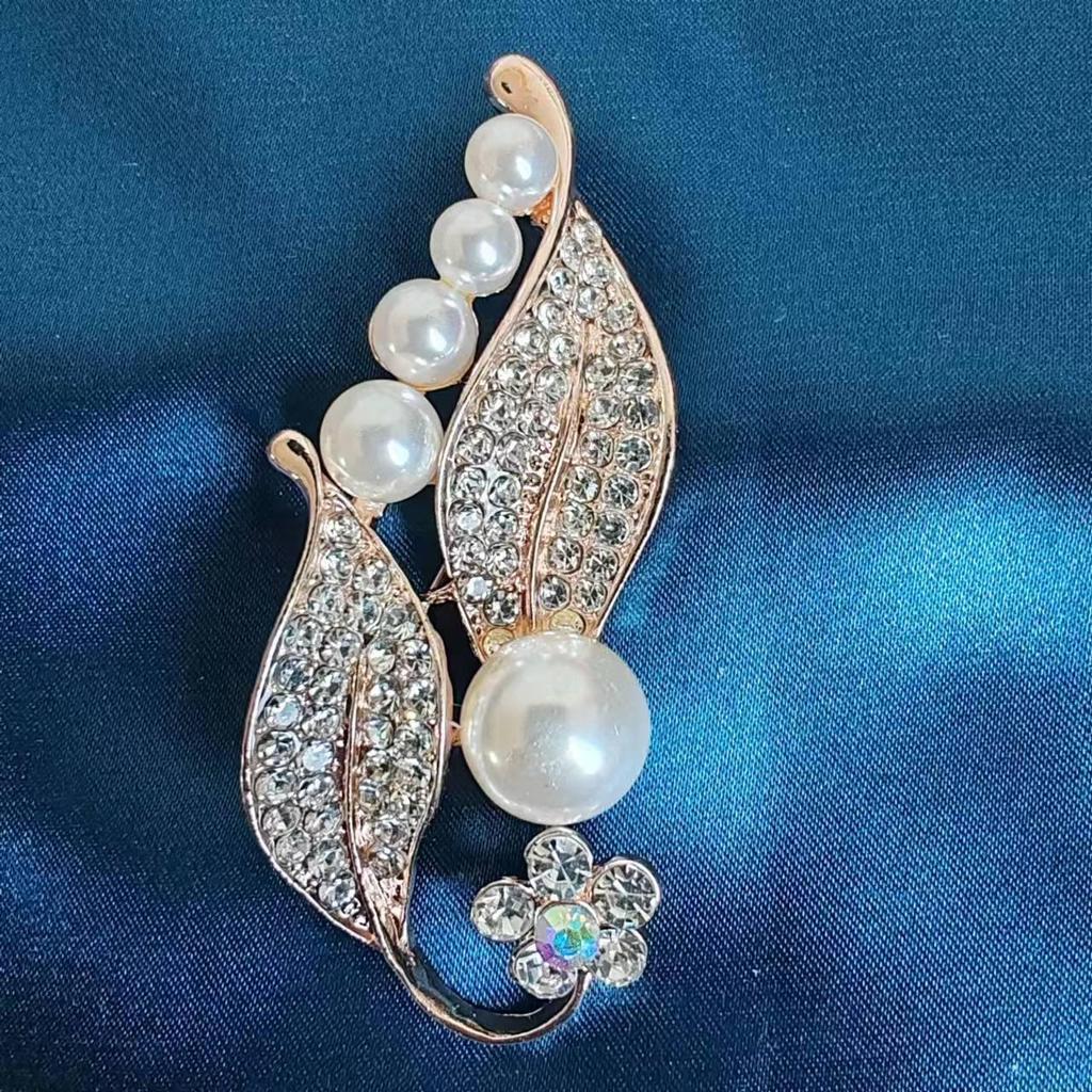 Barokk Retro Brosje: Elegant high-end corsage og smykketilbehør