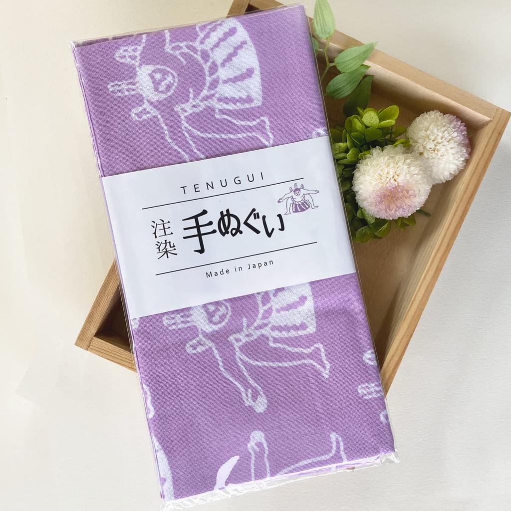 Hanagoshiya dyed hand towel Shiranui-style SHIRANUI-TENUGUI