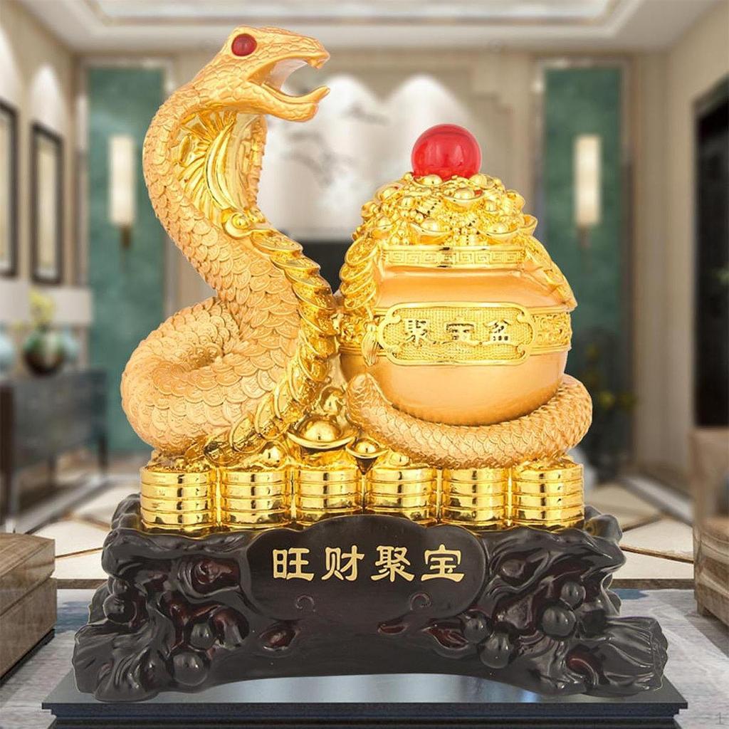 Figură decorativă de șarpe pentru Festivalul Primăverii, piesă decorativă pentru birou