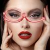 Vergrößerungs-Make-up-Lesebrille Drehlinsen Kosmetik-Make-up Altersweitsichtige Brille Lesebrille +1.0 bis +4.0