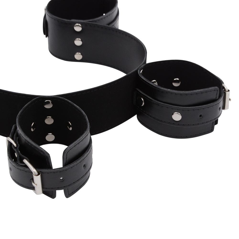 Bondage Gear SM Handcuff Leg Cuffs Sex Toys Hand Thigh Restraint Sextoy Kits Couple Adult Erotic Games PU Straps 18+ Shop