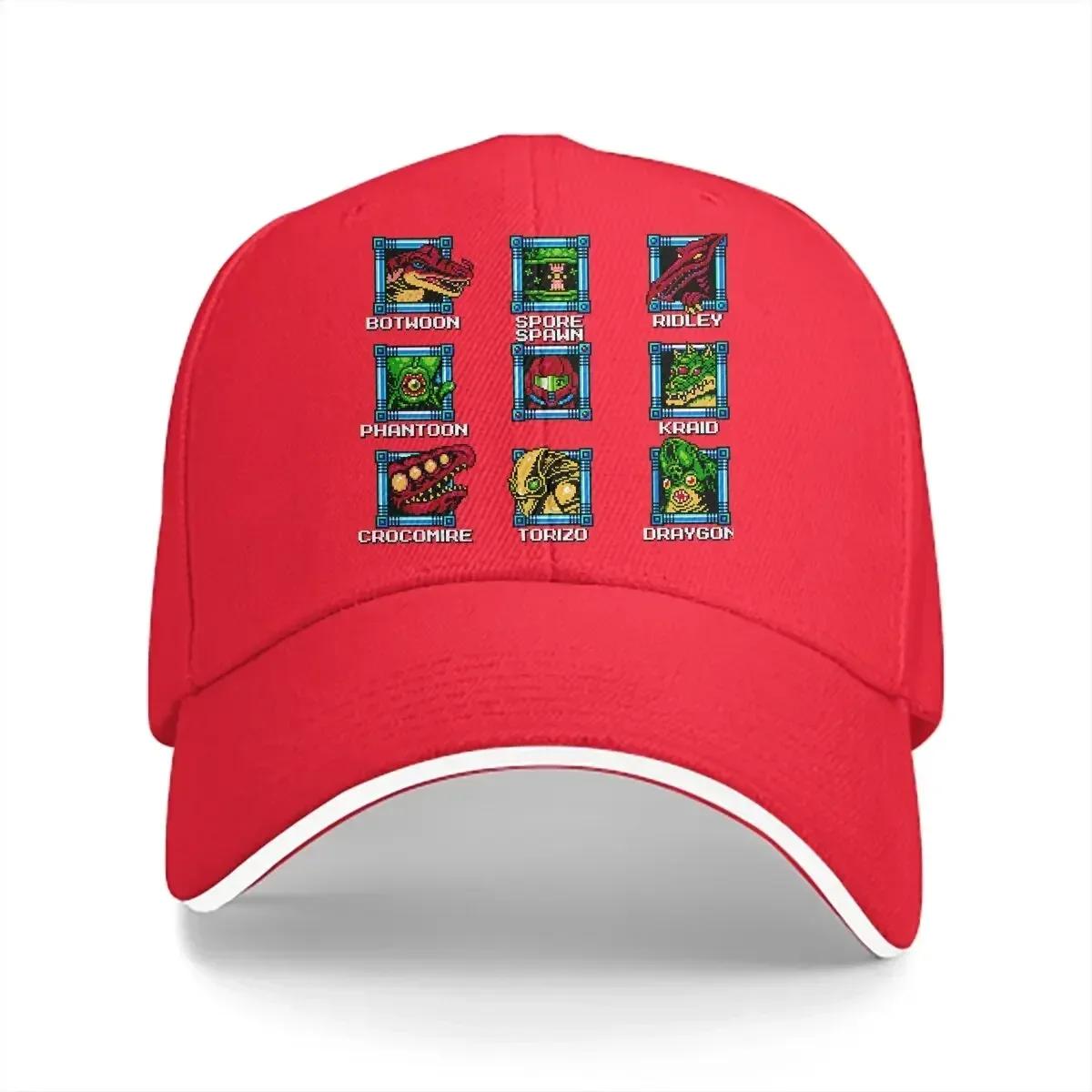 MEGATROID Baseball Cap Men Hats Women Visor Protection Snapback Super Metroid Caps One Size
