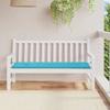 VidaXL Garden Bench Cushion, Non-Slip Chair Pad, Terrace Patio Living Room Decoration, Turquoise 361163