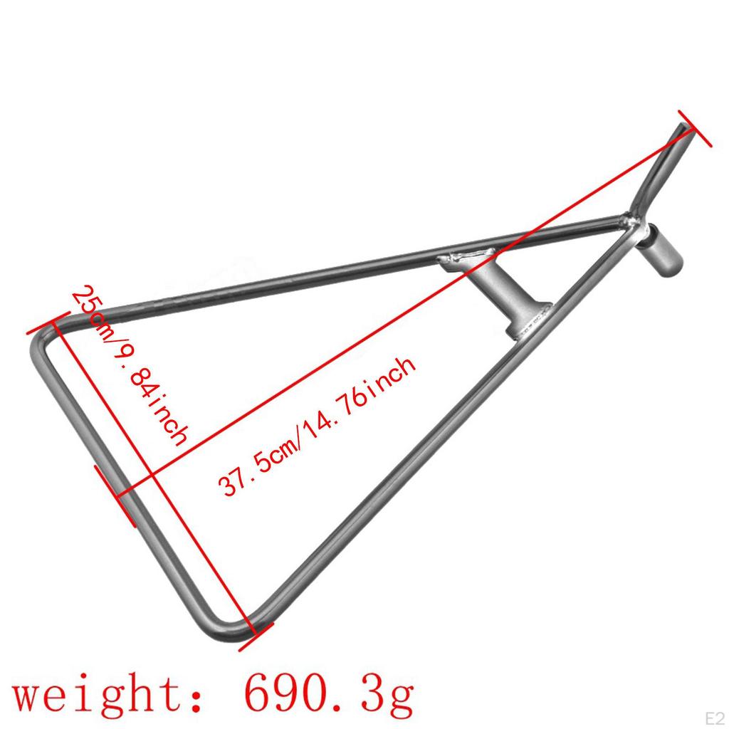 Motorcycle Triangle Stand Accessory Metal Professional Sturdy Easy To Install Durability Practical