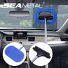 Retractable Car Windshield Wiper Blade Long Handle Rearview Mirror Window Glass Wash Cleaning Brush Auto Cleaner Wiper