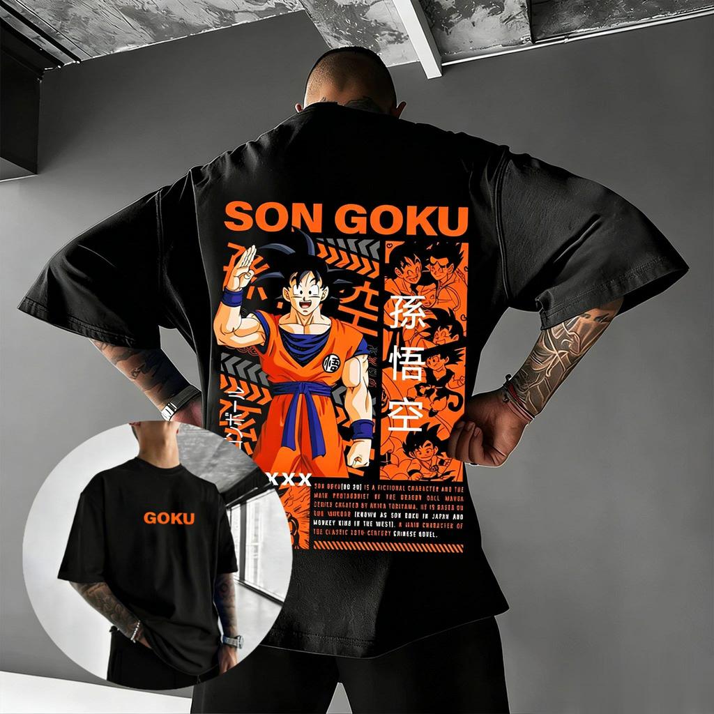Dragon Ball Son Goku Anime T Shirt Men Women Streetwear Cotton Short Sleeve Top Manga Graphic Tee Casual Summer 2026 Y2k Clothes