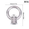 304 Stainless Steel Japanese Eye Nuts M6 M8 M10 M12 M16 Lifting Rings Marine-Grade Hardware Rigging Hoisting Industrial