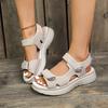 Beach Magic Strap Casual Shoes New  Thick Sole Women's Sandals European Summer Stock Available