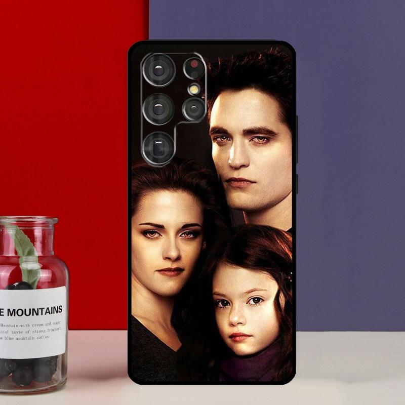 TV Twilight Bella Edward Case For Samsung Galaxy S22 S23 S21 Ultra S20 FE Note 20 Ultra S8 S9 S10 Note 10 Plus Cover