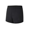 Solid Color Moisture Wicking Breathable Casual Sports Shorts Women Shorts Black SC1239084-1