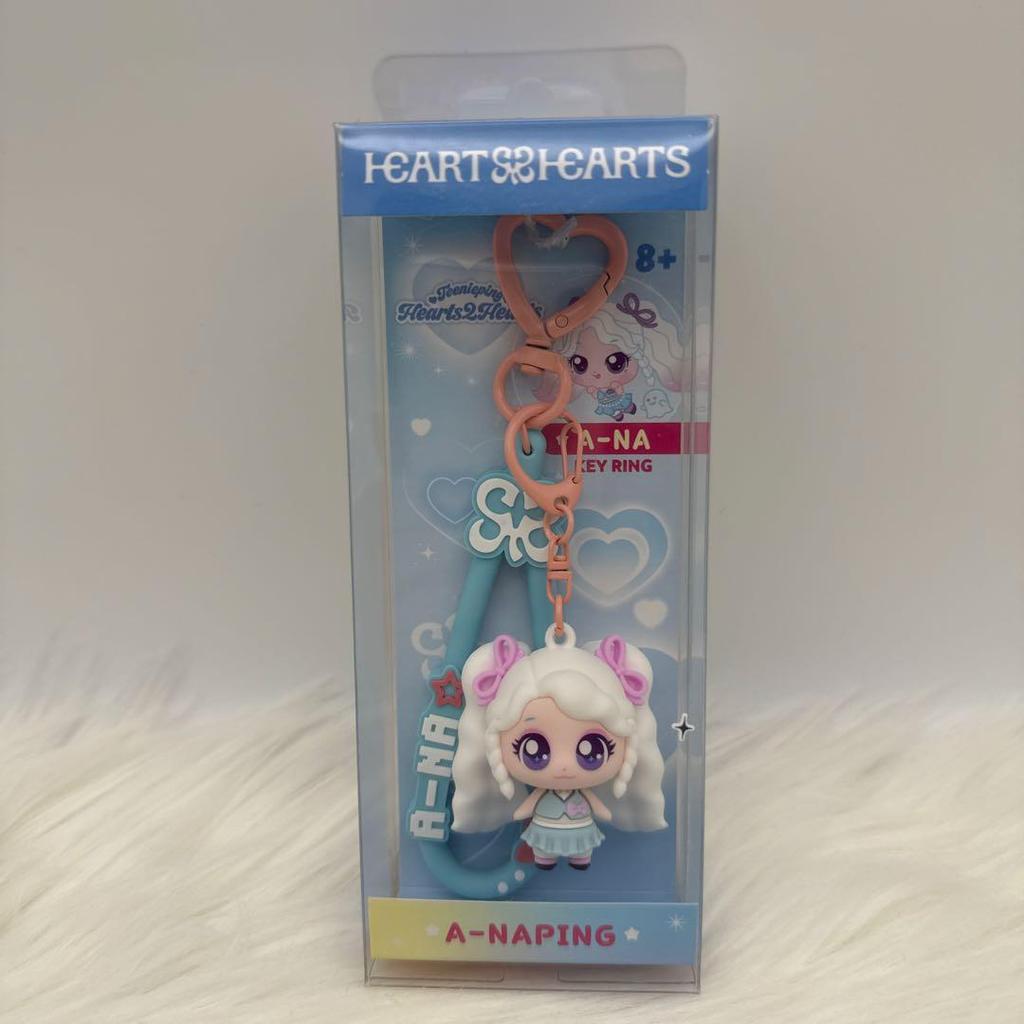 [USED] Hearts2Hearts H2H Eina Figure Keyring Tini Pin Korea