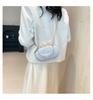 Trendy Circular Bag With Chain Strap For Women Street-style Shoulder Bag
