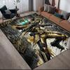 Kamen Rider Art Anti-Slip Floor Mat, Rectangular Carpet for Bedroom, Living Room, Sofa Zone & Game Space, Home Decor