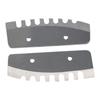 Compatible Ice Auger Blades Stainless Steel Tool Ice Auger Blades Pointed Edge Quick Cutting Tartness Maintenance