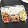 Four-Compartment Disposable Meal Prep Containers