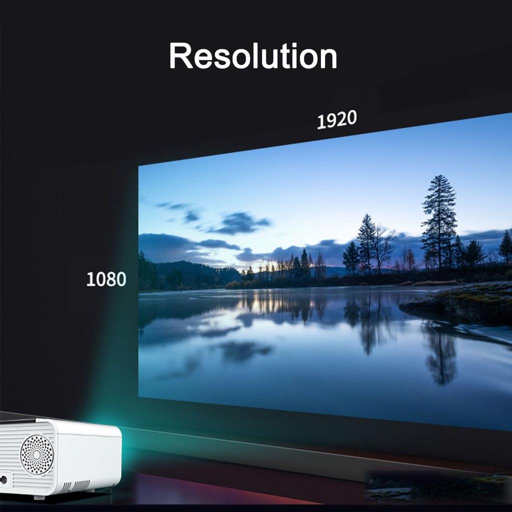 USB Mini Projector Full HD Portable 1920P HD LED Projector Multimedia Home Theater AV VGA HDMI TV For Home Cinema