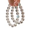 Vintage High Quality Vitreous Natural White Crystal Natural Aquamarine Bracelet Women'S Bracelet