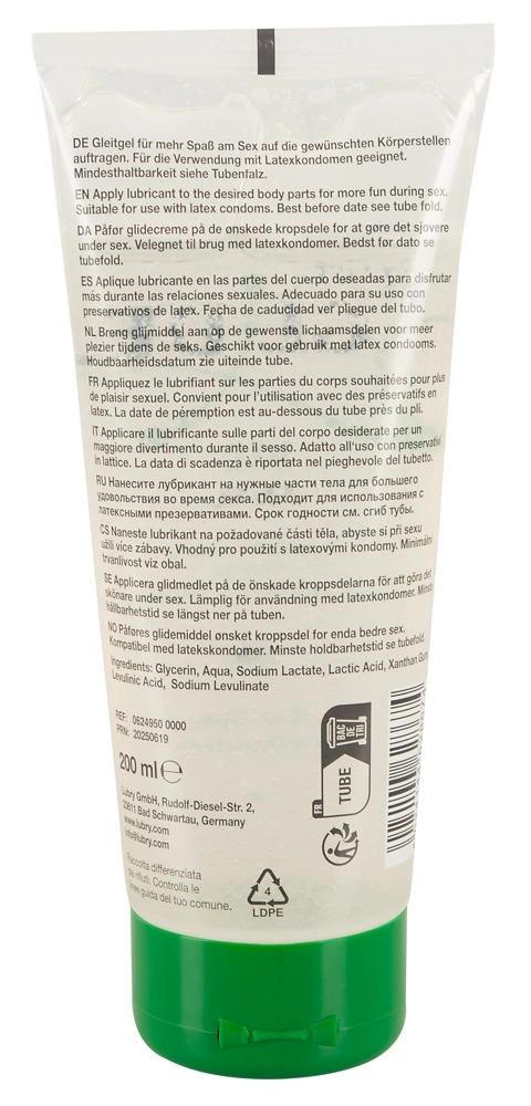 Just Glide Bio Anal - Organic Water-Based Anal Lubricant 200 Ml