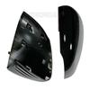 Gloss Black Rearview Mirror Cover for 2020 Mercedes-Benz A-Class W177, CLA V177, and C118