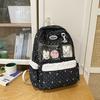 Schoolbag schoolbag junior high school girls high value niche middle school students cute pink pain bag backpack large capacity high school backpack