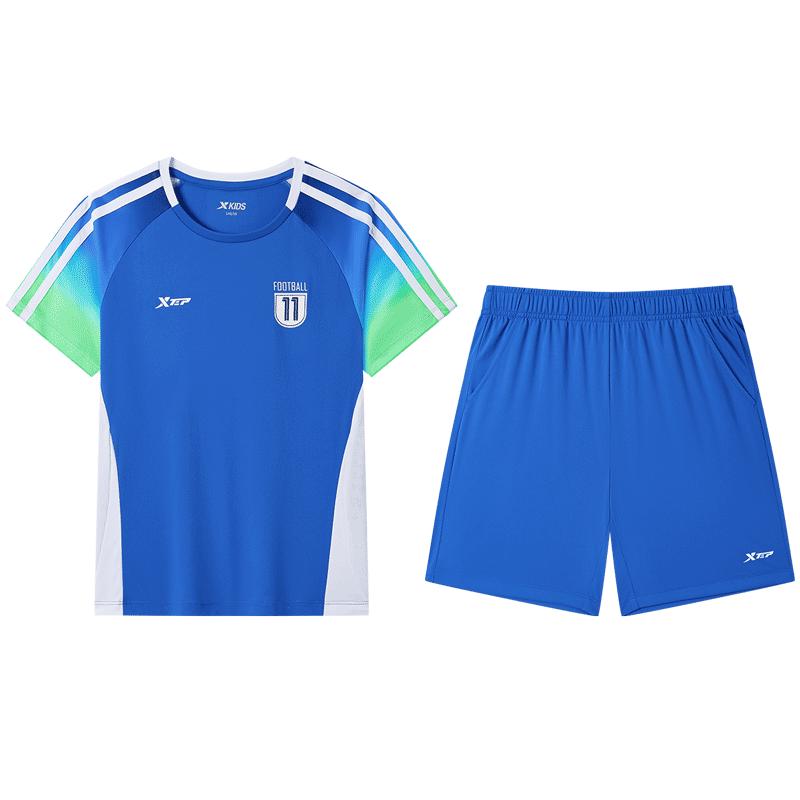 

XTEP Kids Moisture-Wicking Gradient Knit Short Set 170