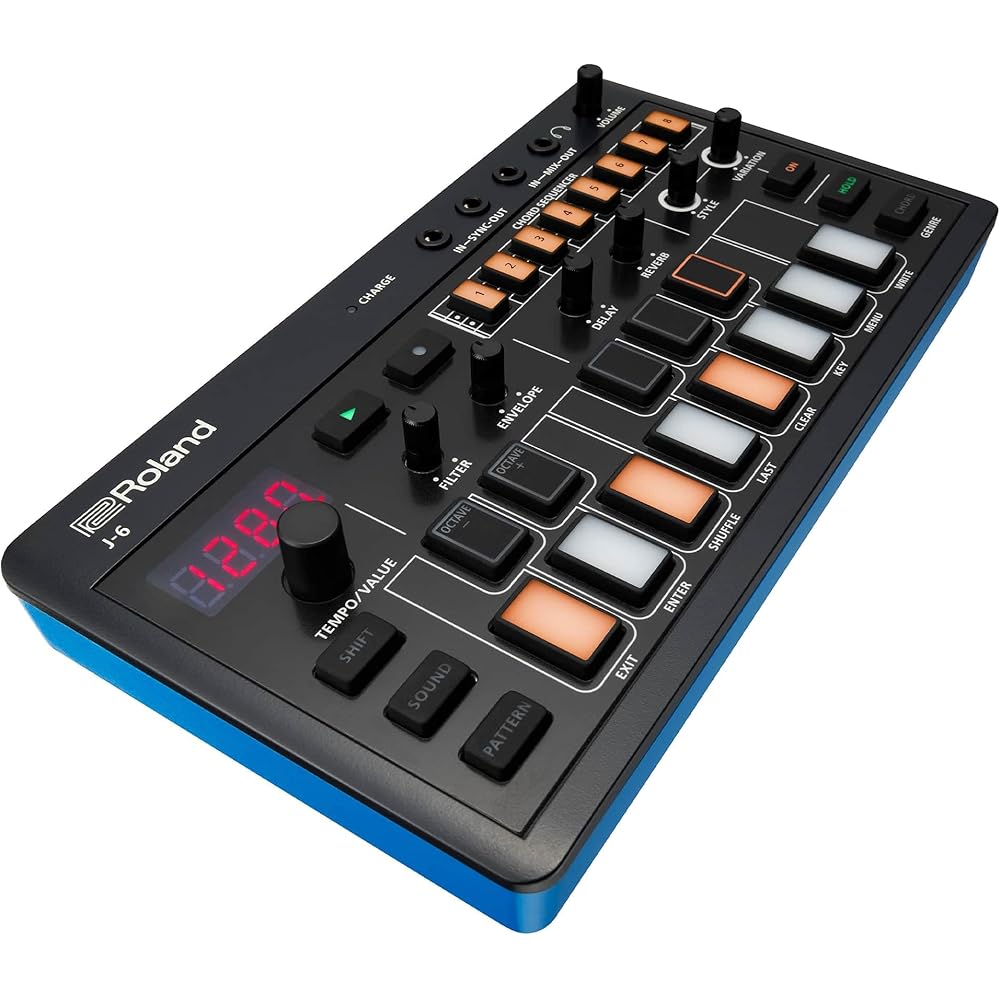 Roland Roland AIRA Compact J-6 Chord Synthesizer Chord Sequencer with JUNO-60 Sound, Easy Composi...