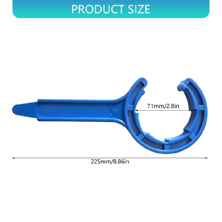 Plastic Bucket Container Spanner Tool Ergonomic Design Quick Opening Strong Construction Flexible Application Car Repair