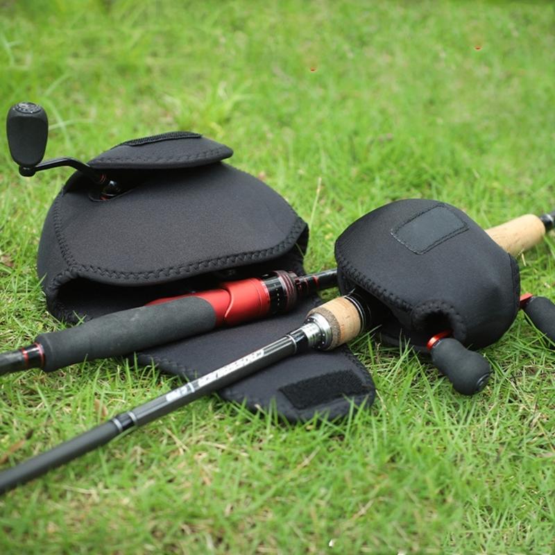 Fishing Reel Bag for Baitcasting Drum Raft Reel Storage Bag Pouch Protector Cover Scratchproof Case Carry Bag