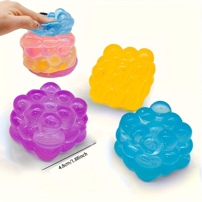 3D Maltose Cartoon Kubus Knijpspeeltje Knijpen Loslaten Feestcadeau Langzaam Rijzend Sensorisch Fidget