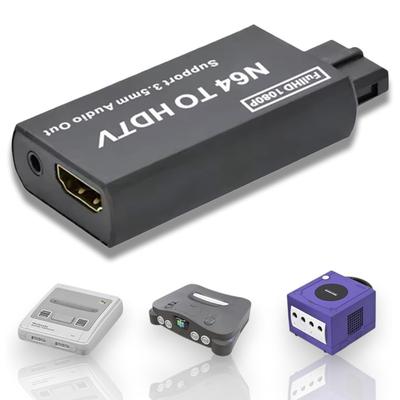 K&SGAMER Multi-Conversion Converter Compatible with SFC/GC/64 HDMI Adapter