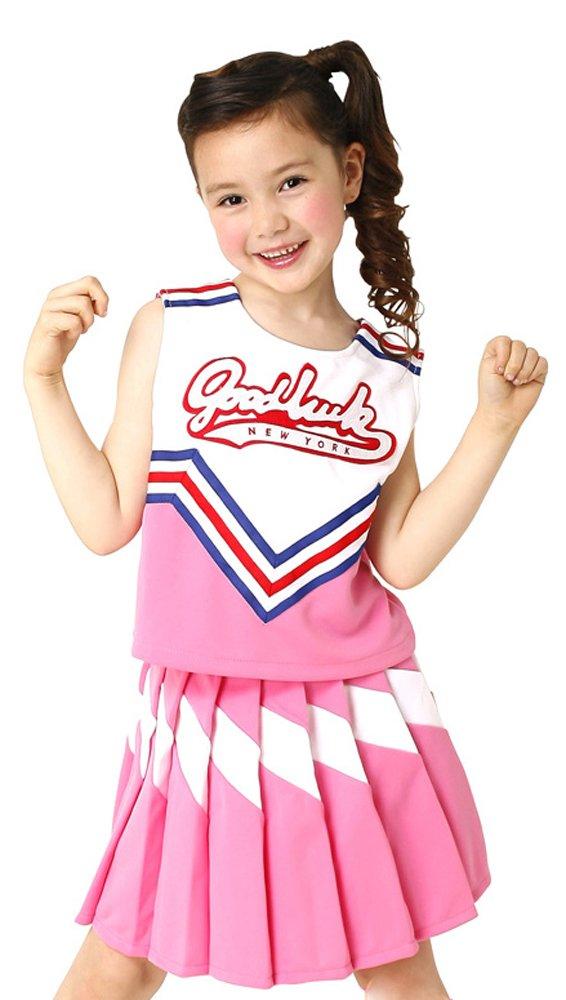

Костюм чирлидера Clearstone Kids для Хэллоуина, 140 см, розовый