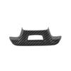 Car Steering Wheel Lower Trim Cover with Hole Fits Chevy Camaro 16+ Carbon Fiber