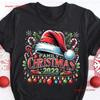 Family Christmas 2023 T Shirt Xmas Gathering Party Sweat Santa Hat X Mas Ornaunisext Candy Cane Festive Vibe Sweater Vintage